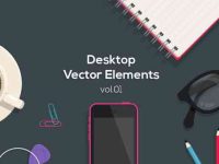 001-desktopk-essential-basic-flat-elements-vector-objects-vol1