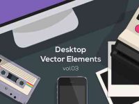 001-desktopk-essential-basic-flat-elements-vector-objects-vol3