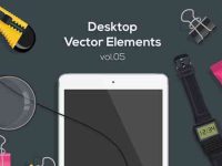 001-desktopk-essential-basic-flat-elements-vector-objects-vol5
