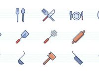 001-food-coock-coocking-meal-gastronomy-color-stroke-flat-icons-icon-pack-set-vector_1