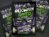 001-franky-flyer-party-template-vector-print-terror