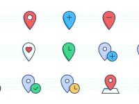 001-maps-location-world-navigation-color-stroke-flat-icons-icon-pack-set-vector_1