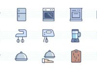 002-food-coock-coocking-meal-gastronomy-color-stroke-flat-icons-icon-pack-set-vector_2_