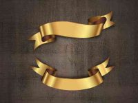 002-golden-banner-ribbon-vector-set