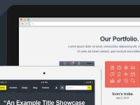 002-showcase-template-presentation-flat-clean-web-elements-psd-vol-2_2