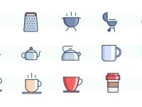 003-food-coock-coocking-meal-gastronomy-color-stroke-flat-icons-icon-pack-set-vector_3