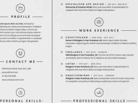 003-professional-resume--cv-vol-3-print-profile-vector