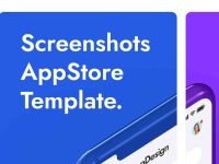 003-screenshots-app-store-iphone-design-template-portrait-graphic-psd