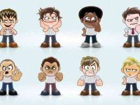 003-vector-manga-avatar-faces