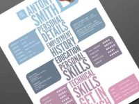 003_informal_clean_modern_one_page_resume_vector_print