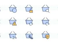 004-finance-commerce-pay-shop-statistics-color-stroke-flat-icons-icon-pack-set-vector_4