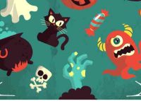 004-happy-halloween-terror-elements-vector-flat-scary-hollydays