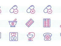 004-health-medical-laboratory-science-line-solid-fill-icons-icon-pack-set-vector_4