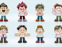 004-vector-manga-avatar-faces