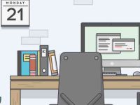 005-desk-elements-escene-vector-flat-objects-design-studio
