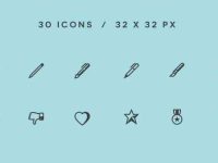 005-media-icon-set-pack-vector-psd-vol-3