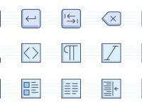 006-Books-text-color-stroke-flat-icons-icon-pack-set-vector_6