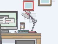 006-desk-elements-escene-vector-flat-objects-design-studio