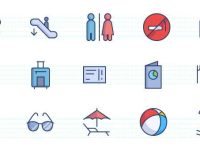 006-transportation-travel-color-stroke-flat-icons-icon-pack-set-vector_6