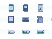 007-hardware-software-devices-technology-color-stroke-flat-icons-icon-pack-set-vector_7