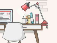 008-desk-elements-escene-vector-flat-objects-design-studio