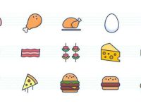 008-food-coock-coocking-meal-gastronomy-color-stroke-flat-icons-icon-pack-set-vector_8