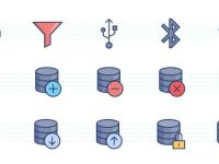 008-hardware-software-devices-technology-color-stroke-flat-icons-icon-pack-set-vector_8