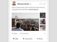 009-closse-social-share-people-life-ui-app-template-theme-mobile-clean-psd