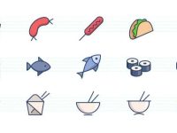 009-food-coock-coocking-meal-gastronomy-color-stroke-flat-icons-icon-pack-set-vector_9